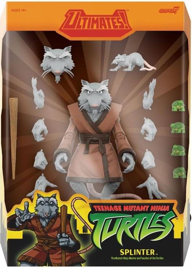 Super7 TMNT ULTIMATES! W13 - Splinter Action Figure