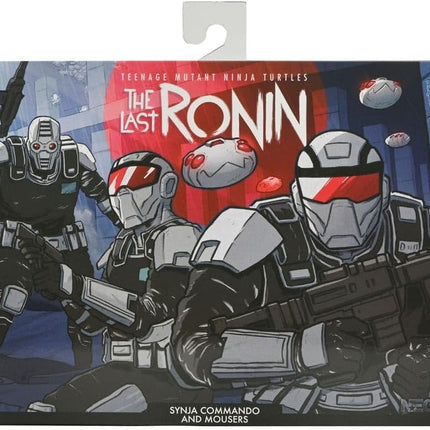 NECA TMNT - IDW Comics - The Last Ronin - Synja Commando / Mousers Action Figure