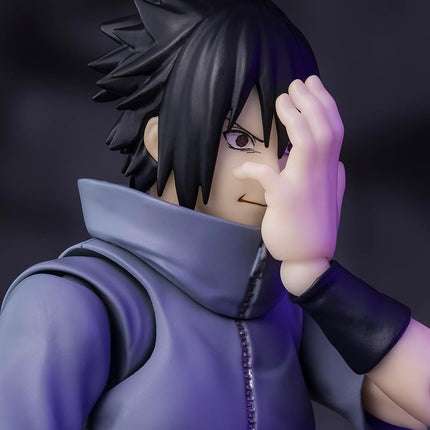 TAMASHII NATIONS Naruto - Sasuke Uchiha (Solitary Shinobi) Action Figure