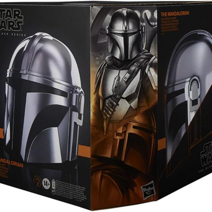 STAR WARS The Black Series The Mandalorian Premium Electronic Helmet Roleplay Collectible