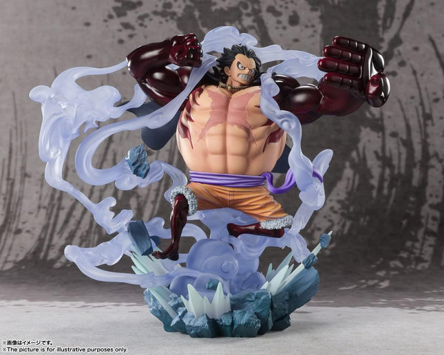 TAMASHII NATIONS One Piece - Monkey D. Luffy Gear 4 (BOMOO) Statue