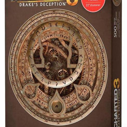 Dark Horse Comics Circular Uncharted Puzzle Cipher Disk Deluxe (500 Pieces)