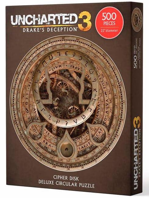 Dark Horse Comics Circular Uncharted Puzzle Cipher Disk Deluxe (500 Pieces)