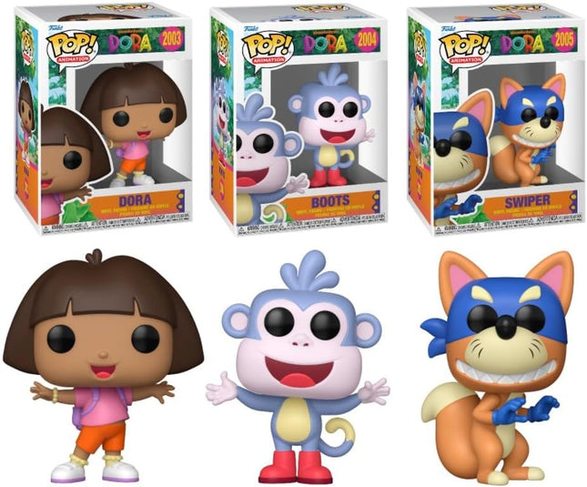 Funko Pop! Dora The Explorer Complete Set (3)
