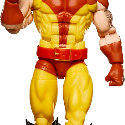 Marvel Legends Series Wolverine, X-Men Retro Comics Secret Wars Collectible 6...