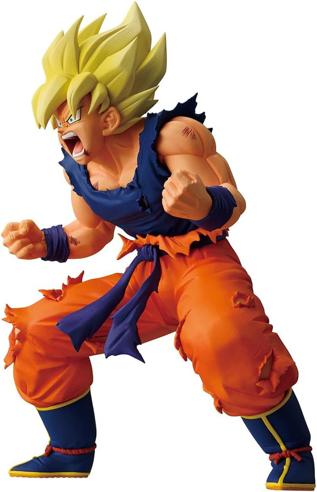 BANDAI Dragon Ball Z - Super Saiyan Son Goku (Battle of the Super Saiyan) Statue