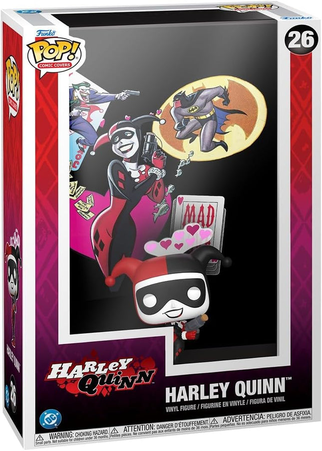 Funko Pop! Comic Cover - The Batman Adventures: Mad Love - Harley Quinn - Vinyl Figure #26