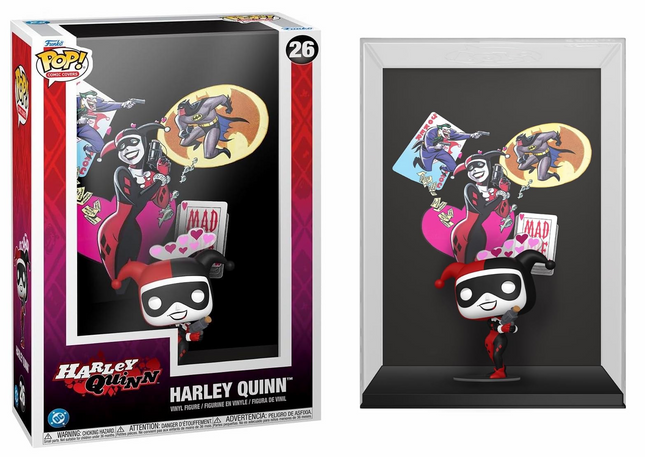 Funko Pop! Comic Cover - The Batman Adventures: Mad Love - Harley Quinn - Vinyl Figure #26