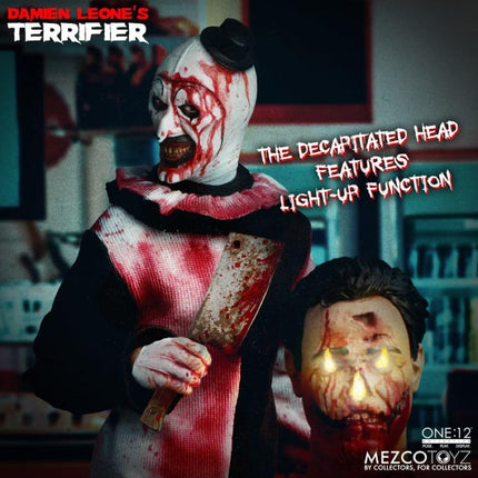 MEZCO One:12 Collective Terrifier - Art The Clown Deluxe Edition - Action Figure