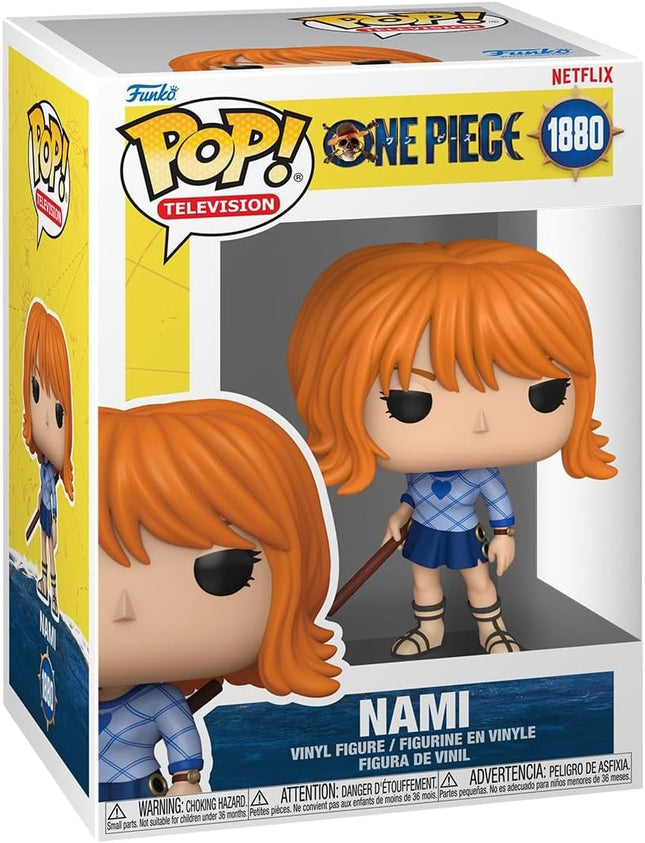 FUNKO Pop! Television - One Piece (Netflix Series) Nami Vinyl Figure #1880