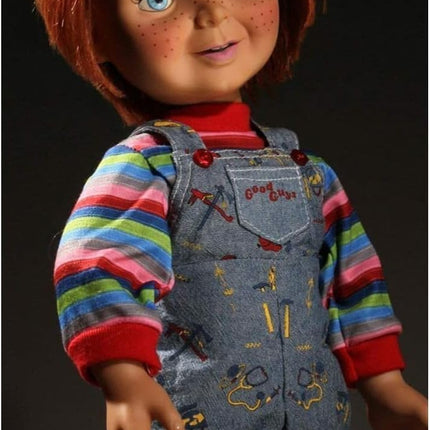 Mezco Child's Play Good Guys Talking Happy Chucky Action Figure