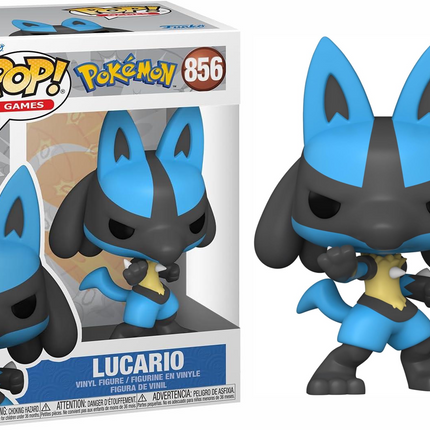 FUNKO Pop! Games Pokemon - Lucario - Vinyl Figure #856