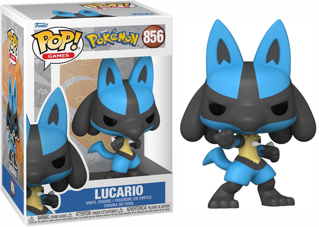 FUNKO Pop! Games Pokemon - Lucario - Vinyl Figure #856