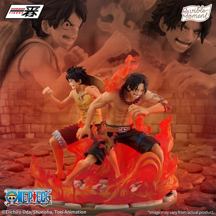 BANDAI One Piece - Ace & Luffy (Dramatic Memories) Revible Moment - Statue