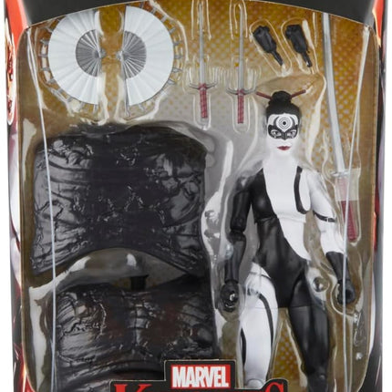 Marvel Hasbro Legends Series Lady Bullseye, Knights Collectible Comics 6 Inch...