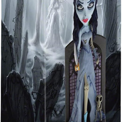 ROYAL BOBBLES The Corpse Bride - Emily with Sword, Maggot and Scraps - Statue