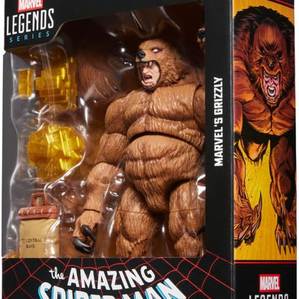 HASBRO Marvel Legends Series Grizzly - The Amazing Spider-Man Action Figure