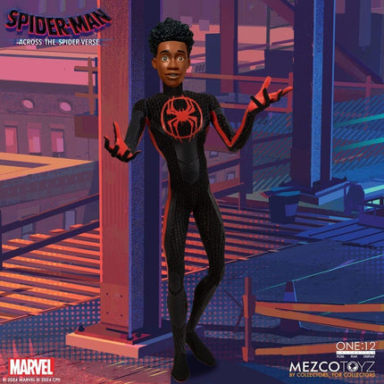 Mezco Marvel Spider-Man Across The Spider-Verse Miles Morales Collectible Figure