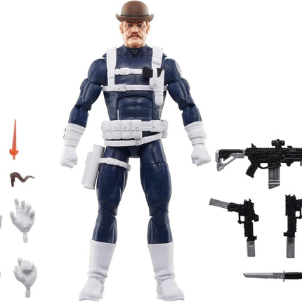 Marvel Legends Series S.H.I.E.L.D. Nick Fury, Sharon Carter, and Dum Dum Dugan