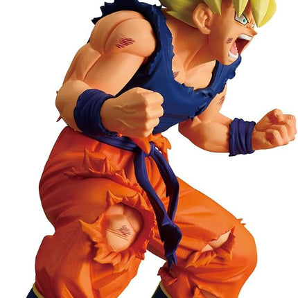 BANDAI Dragon Ball Z - Super Saiyan Son Goku (Battle of the Super Saiyan) Statue