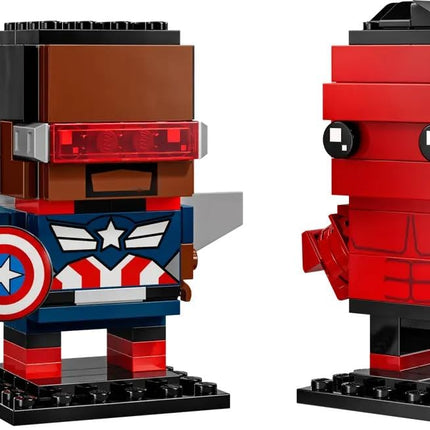 LEGO Brickheadz Marvel Captain America & Red Hulk 40668