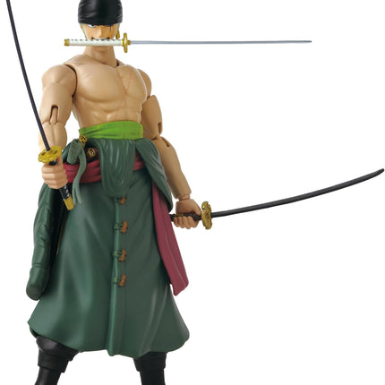 BANDAI One Piece - Roronoa Zoro Three Sword Style Action Figure