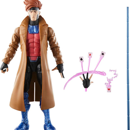 Marvel Legends Series X-Men 97 Collectible Gambit 6" Action Figures