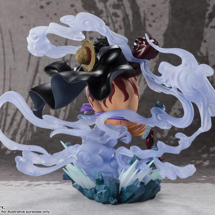 TAMASHII NATIONS One Piece - Monkey D. Luffy Gear 4 (BOMOO) Statue