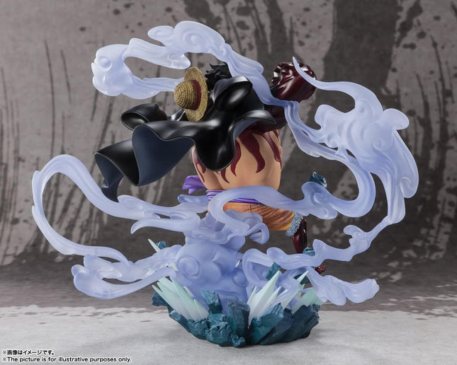 TAMASHII NATIONS One Piece - Monkey D. Luffy Gear 4 (BOMOO) Statue