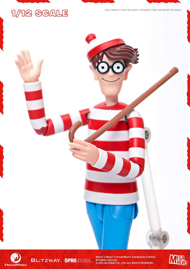 Blitzway Where's Waldo? Waldo 1/12th Scale Action Figure