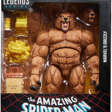 HASBRO Marvel Legends Series Grizzly - The Amazing Spider-Man Action Figure
