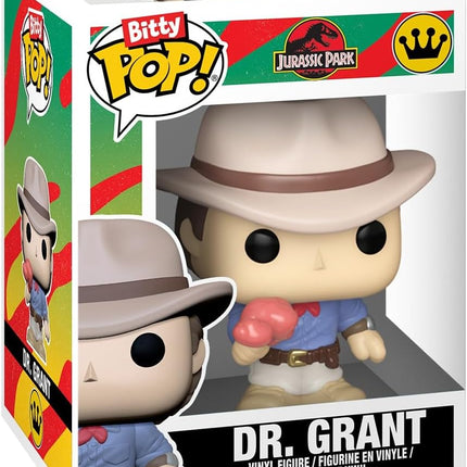 Funko Pop! Bitty Ride: Jurassic Park - Dr. Alan Grant And Jurassic SUV