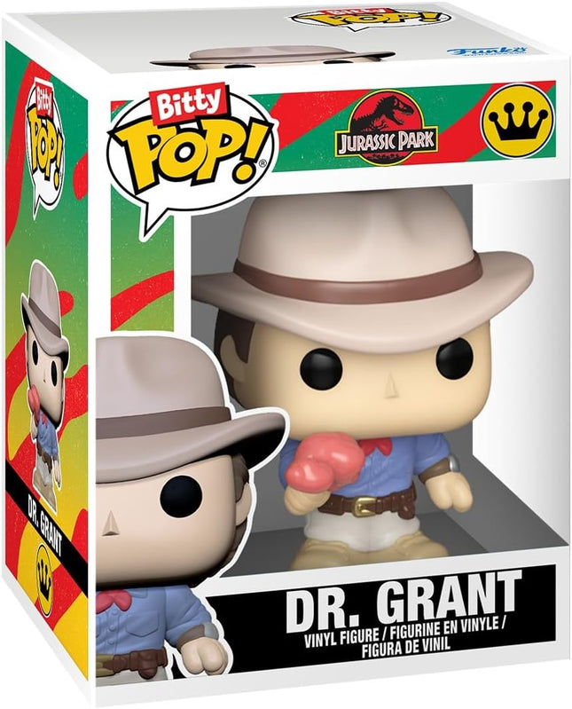 Funko Pop! Bitty Ride: Jurassic Park - Dr. Alan Grant And Jurassic SUV