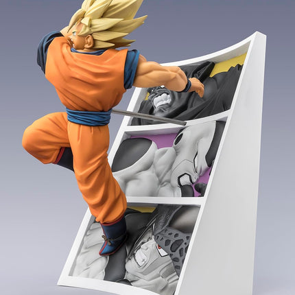 TAMASHII NATIONS Dragonball Z - Super Saiyan Son Goku (Trail Of Battles) Figures