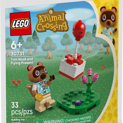 LEGO Animal Crossing Tom Nook and Flying Present (33 Pieces) 30731