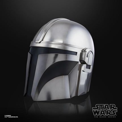 STAR WARS The Black Series The Mandalorian Premium Electronic Helmet Roleplay Collectible