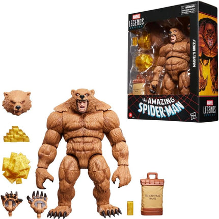 HASBRO Marvel Legends Series Grizzly - The Amazing Spider-Man Action Figure