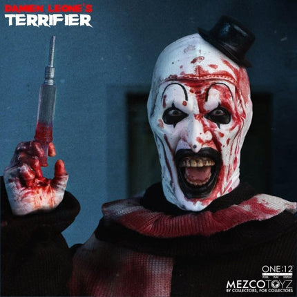 MEZCO One:12 Collective Terrifier - Art The Clown Deluxe Edition - Action Figure