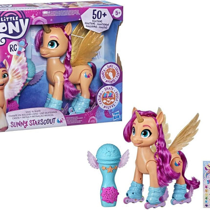 HASBRO My Little Pony: A New Generation Movie Sing 'N Skate Sunny Starscout