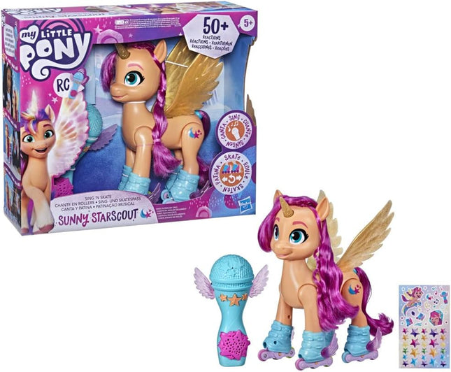 HASBRO My Little Pony: A New Generation Movie Sing 'N Skate Sunny Starscout