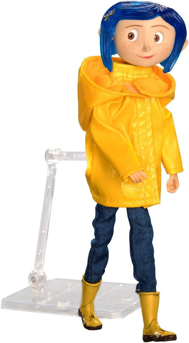 Coraline Figures - 7" Articulated Coraline In Raincoat