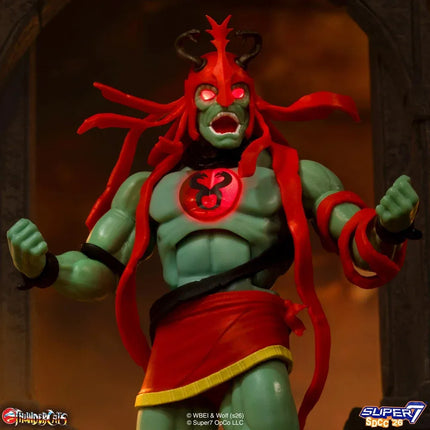 SUPER7 ULTIMATES! ThunderCats - Mumm-Ra (LED Eyes, Toy Color) Action Figure