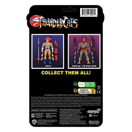 SUPER7 ULTIMATES! ThunderCats - Mumm-Ra (LED Eyes, Toy Color) Action Figure