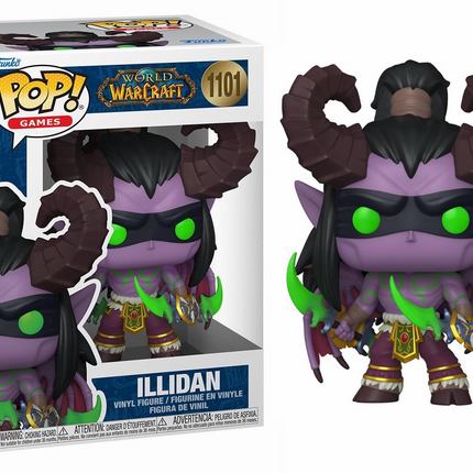 Funko Pop! Games: World of Warcraft - Illidan Vinyl Figure #1101