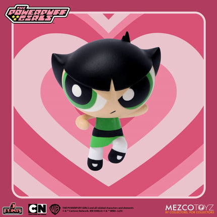 MEZCO TOYZ The Powerpuff Girls - 5 Points Figures - 4pc Deluxe Set