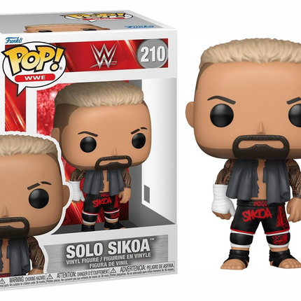 Funko Pop! WWE: Solo Sikoa - Vinyl Figure #210
