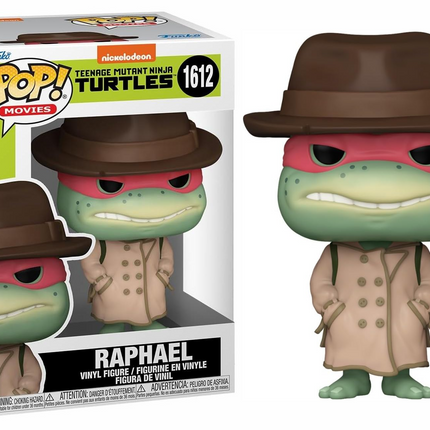 Funko POP! Movies: TMNT Raphael with Coat & Hat - Vinyl Figure #1612