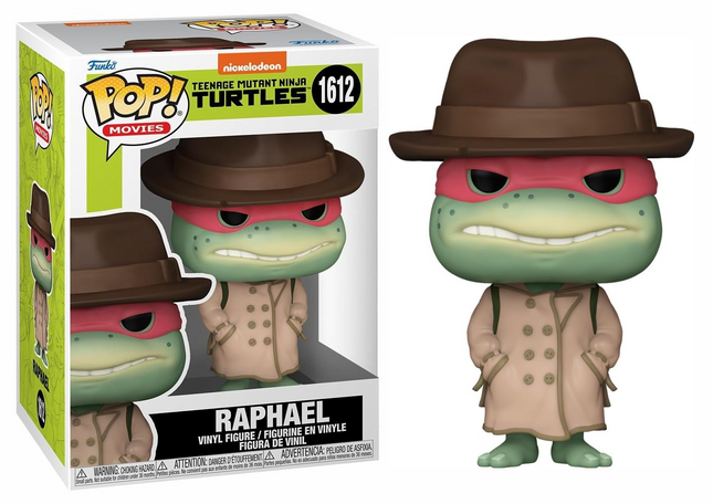 Funko POP! Movies: TMNT Raphael with Coat & Hat - Vinyl Figure #1612