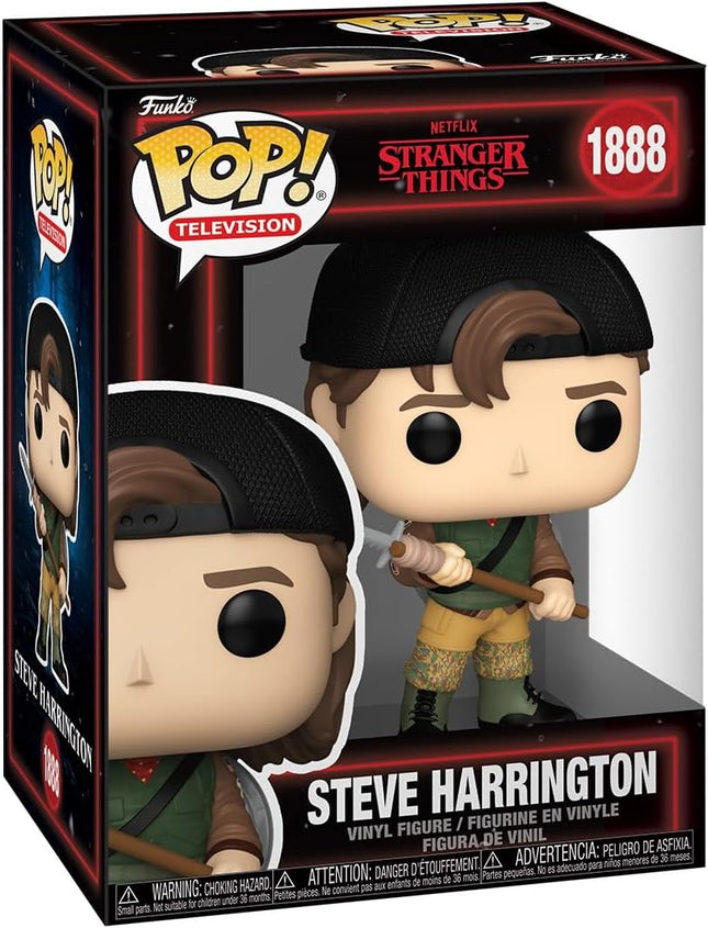 Funko Pop! TV: Stranger Things - Steve Harrington (Season 5) Vinyl Figure #1888