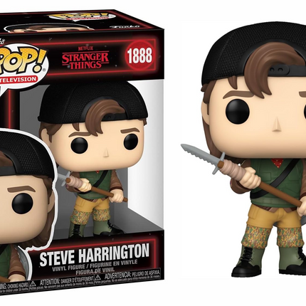 Funko Pop! TV: Stranger Things - Steve Harrington (Season 5) Vinyl Figure #1888